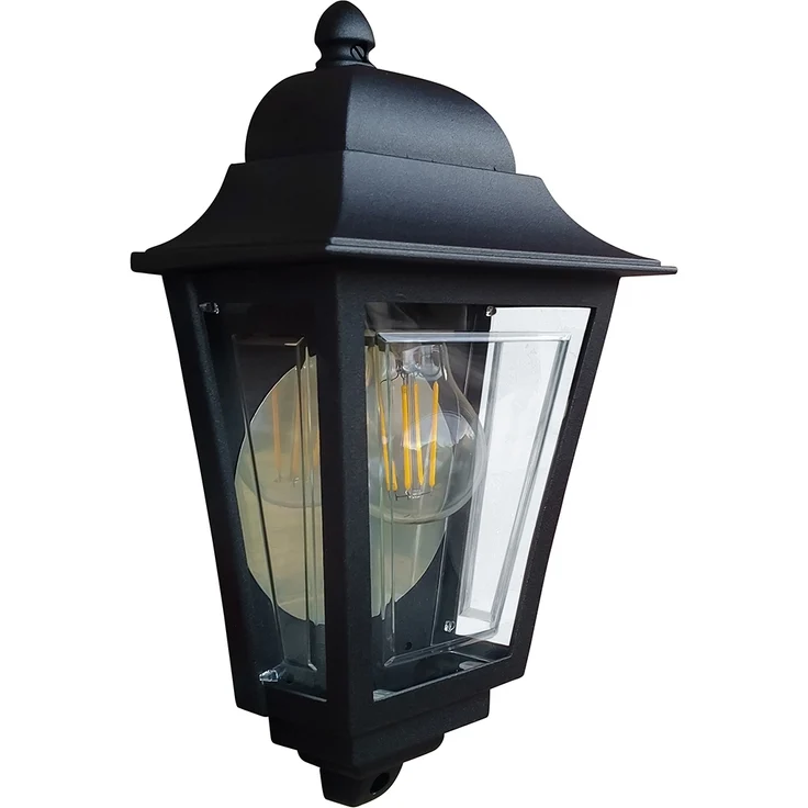 Elstead Lighting Deco Lane Wandleuchte 1-Light Schwarz IP44 E27 – Bild 2