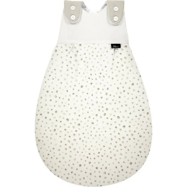 Alvi Baby-Mäxchen Außensack Regular Cotton Aqua Dot 68/74