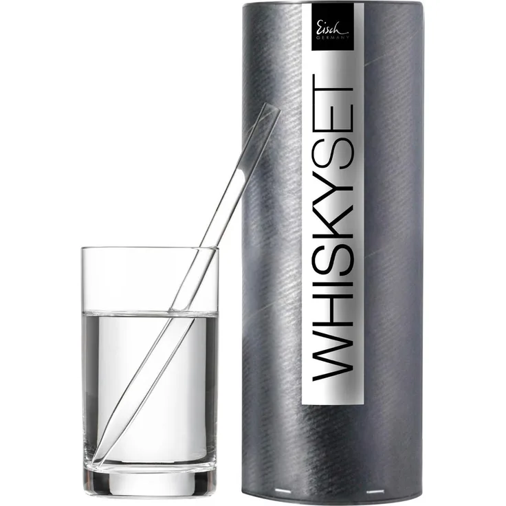 Eisch Gentleman Whisky Set 999/19 Wasserglas + Pipette