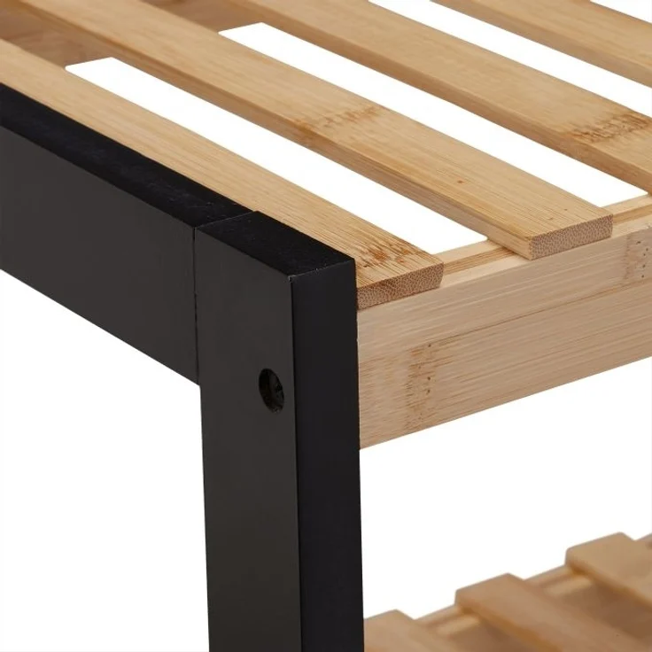 Schuhregal mit 2 Ebenen – Bild 6