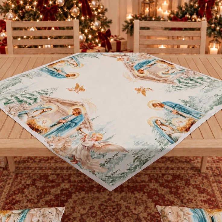 Petti - Tischdecke Weihnachten 90x90 cm - Miracolo