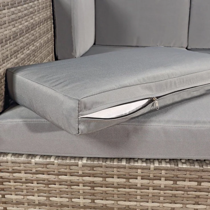 Sitzgruppe Gartenmöbel Lounge Sitzgarnitur Rattan Gartenset Sitzgruppe Terrasse – Bild 6