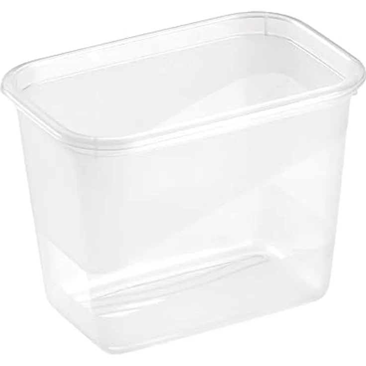 keeeper fredo fresh Frischhaltedosenset 3-teilig, 3x1 l, Crystal Grey (Transparent) – Bild 5