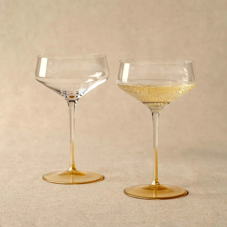 LEONARDO Champagnerglas PUCCINI, 350 ml, spülmaschinenfest, 2-tlg, Kristallglas, 2-teilig – Bild 3