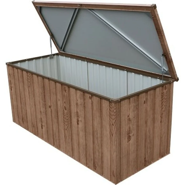 VCM Kissenbox Duramax Gerätebox 921172 Braun 174 x 73 x 73 cm – Bild 1