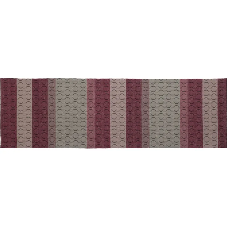 GÖZZE Tischläufer RIO GRANDE beere BL 40x140 cm lila Tischdecke Tischband