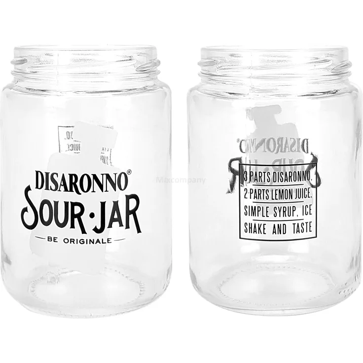 Disaronno Sour Jar Marmeladenglas 6 x Lynchbug Gläser Cocktail Longdrink