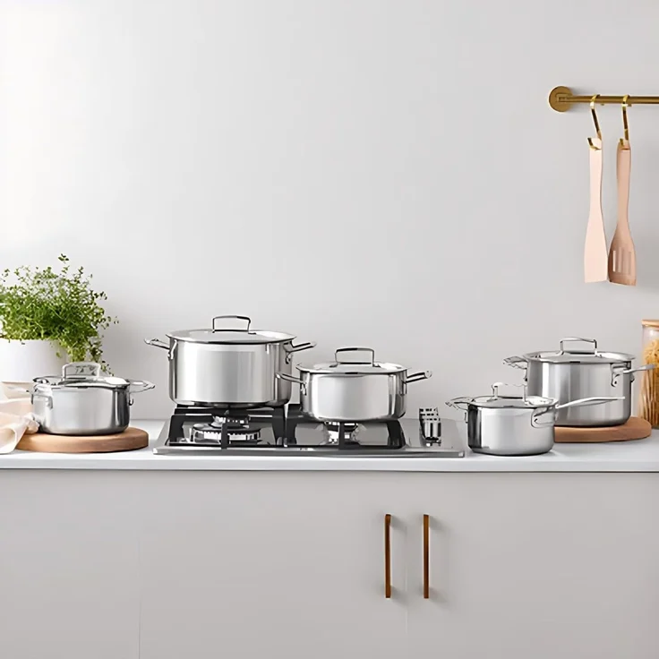Le Creuset 3-Ply Topf-Set 5-tlg. – Bild 3