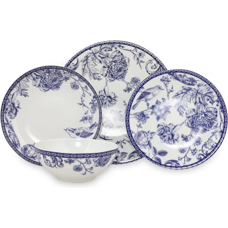 Hermia Concept Geschirr-Set Kütahya Porselen (24-tlg), 6 Personen, 100% Porzellan, Mikrowellengeeignet – Bild 4