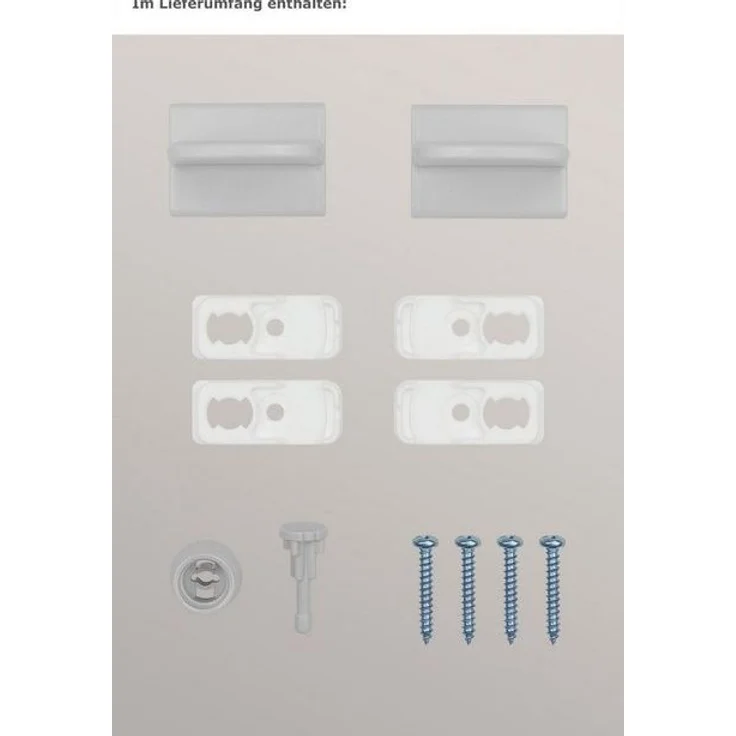 LYSEL® Jalousie Alu 20mm verspannt Silber, HxB 130x50cm – Bild 4