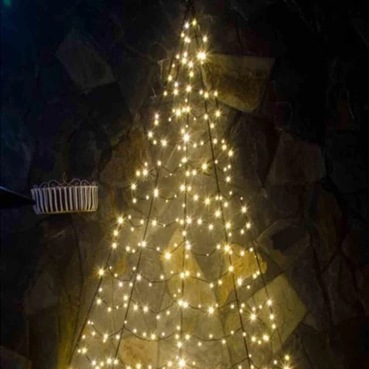 LED Tannenbaum hlbrd. 400 Galaxy,320ww LED,Wandbef. – Bild 2