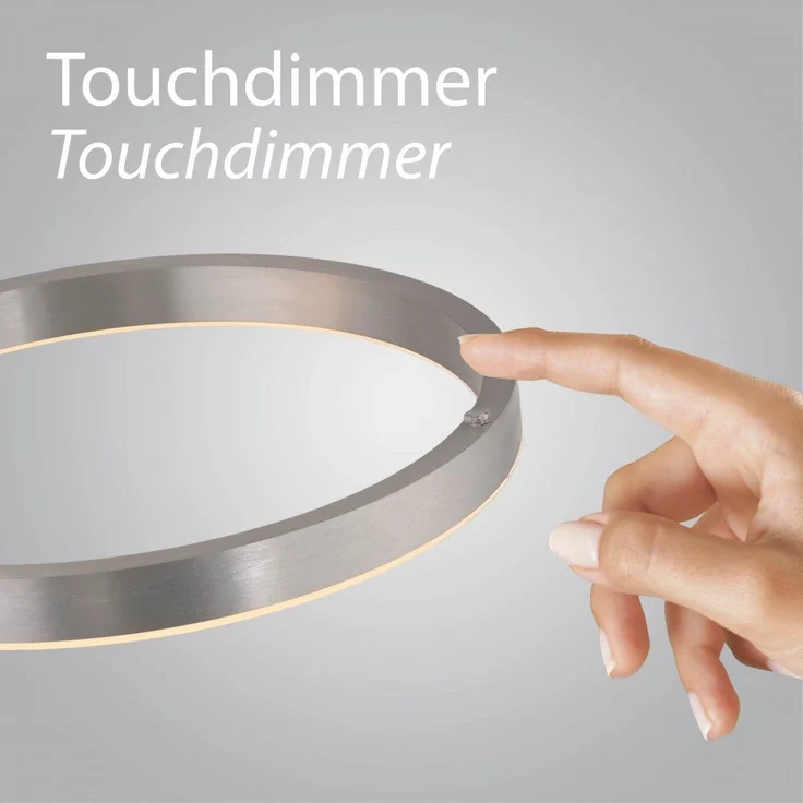 JUST LIGHT 15397-55 RITUS Stehleuchte stahl dimmbar, Touchdimmer – Bild 7
