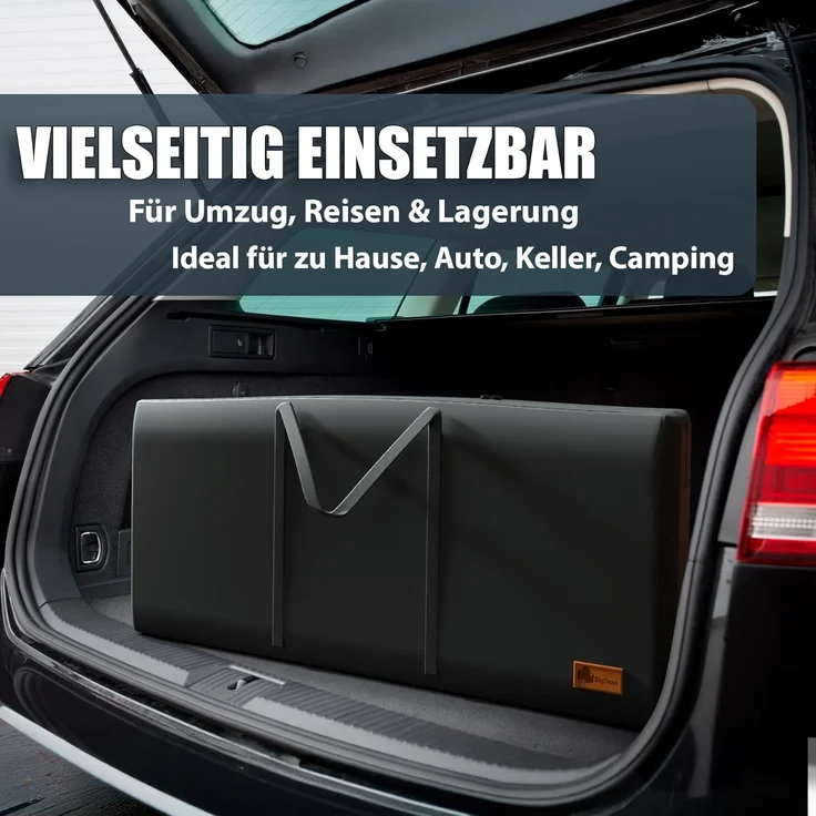 BigDean Aufbewahrungstasche 2 Stück Große Aufbewahrungstaschen 85x55x35 cm (2-tlg, Aufbewahrungstasche/n), Robust, Langlebig, Transport, Lagerung, Faltbar Platzsparend – Bild 7