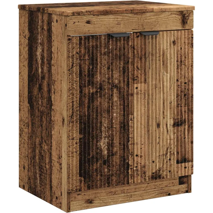 vidaXL Waschbeckenschrank Altholz 54 x 41 x 100 cm Holzwerkstoff 3404230 – Bild 4