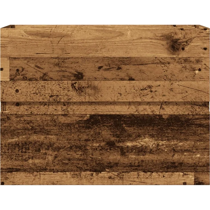 Badschrank Altholz-Optik 60 x 38,5 x 45 cm Holzwerkstoff – Bild 4