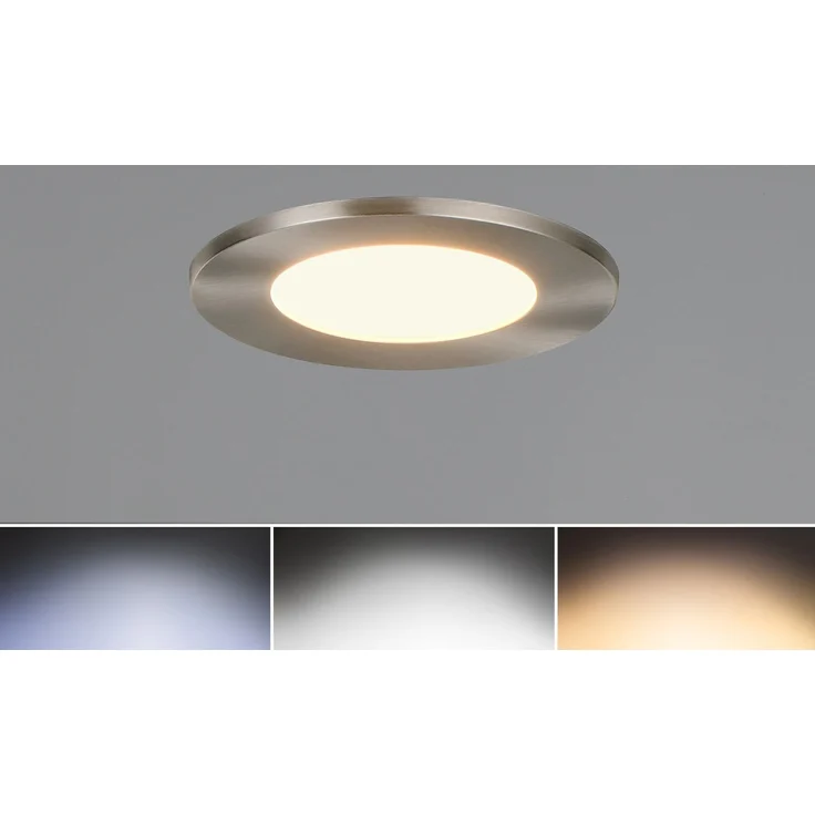 LED Einbaustrahler HIMAL 3er Set, dimmbar, 2 Lichtfarben für Badezimmer, Ø 8,5cm – Bild 4