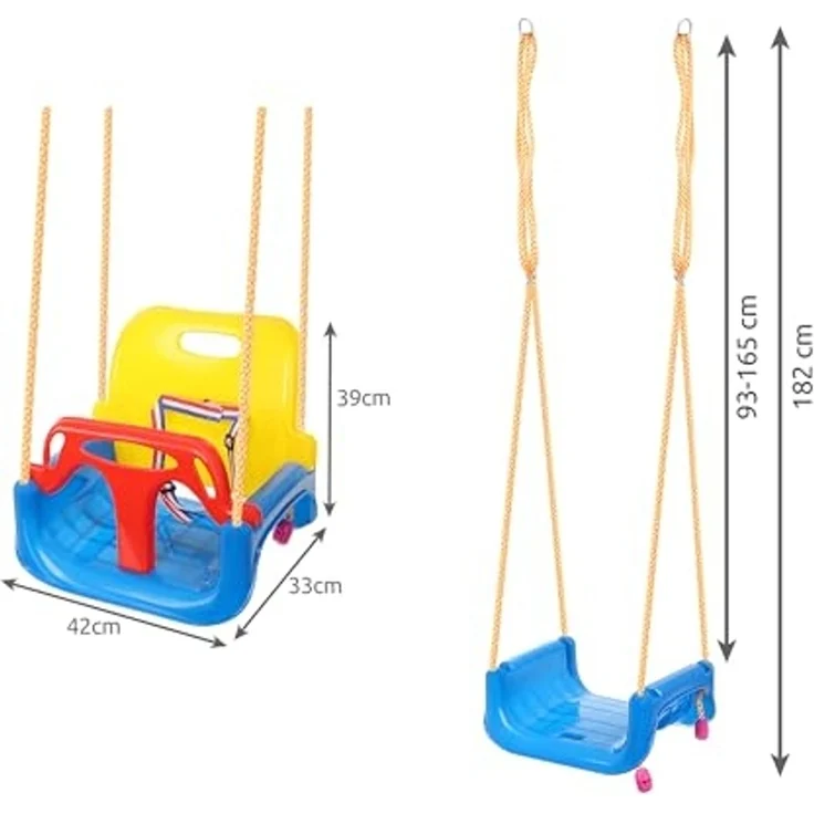 Kruzzel Baby-Schaukel 3in1 23552 – Bild 2