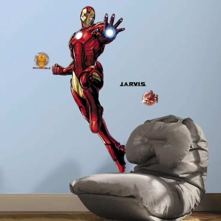 Iron Man riesige Wandsticker