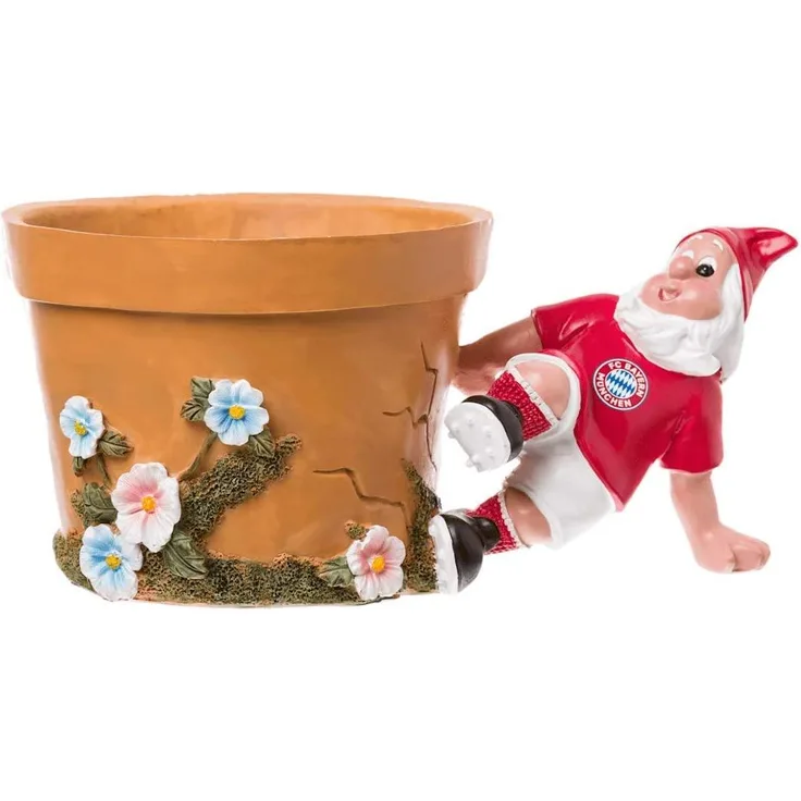 FC Bayern München Blumentopf Grätsche 20x10. 5x12 cm
