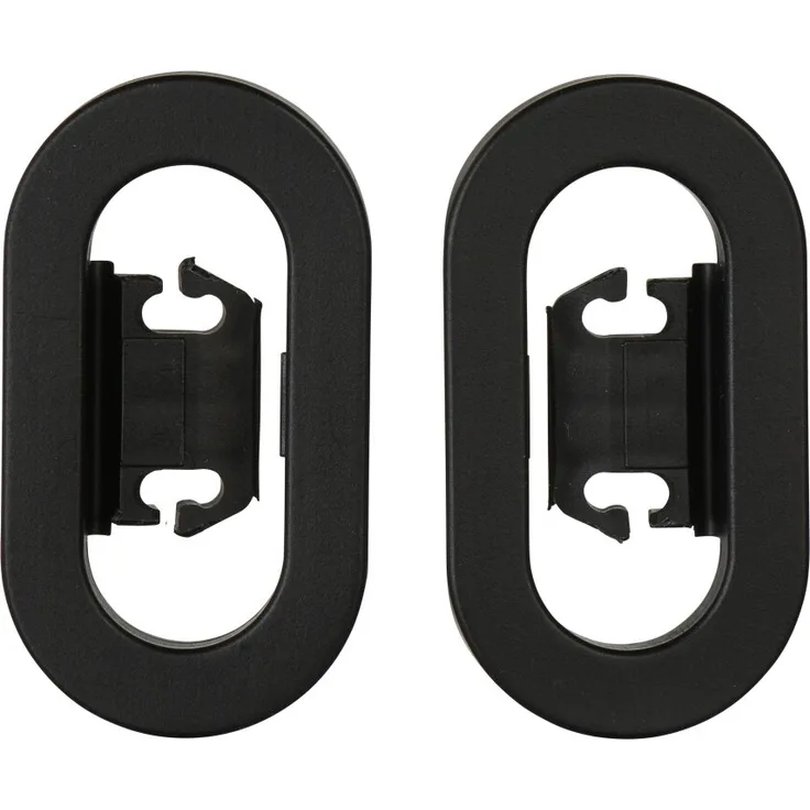 Mepal | Verschlußclips für (Bento) Lunchbox Take a Break 2 Stück - Nordic Black