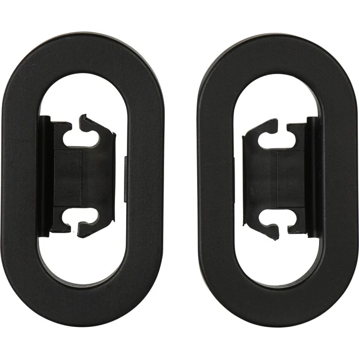 Mepal | Verschlußclips für (Bento) Lunchbox Take a Break 2 Stück - Nordic Black