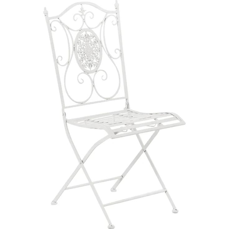 CLP 2er Set Gartenstühle Sibell,weiß – Bild 3