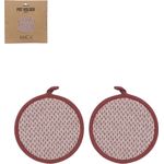 Mica Topflappen Badhi braun Ø 20 cm