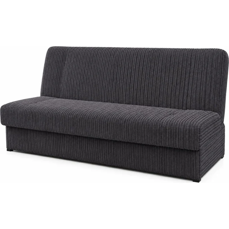 KRISAN MÖBEL Sofa MONO in Antrazit 192 x 93 x 85 cm, elegantes Schlafsofa mit Bettfunktion und Bettkasten in Grau – Bild 1