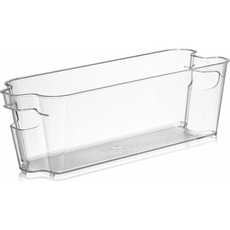 3 Stück Kühlschrank Organizer in Transparent – Für mehr Ordnung und Übersicht