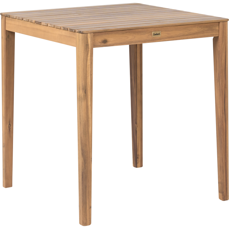 Outdoor Bistrotisch CHIOGGIA 70 cm 70 cm zertifiziertes Akazienholz Hellbraun