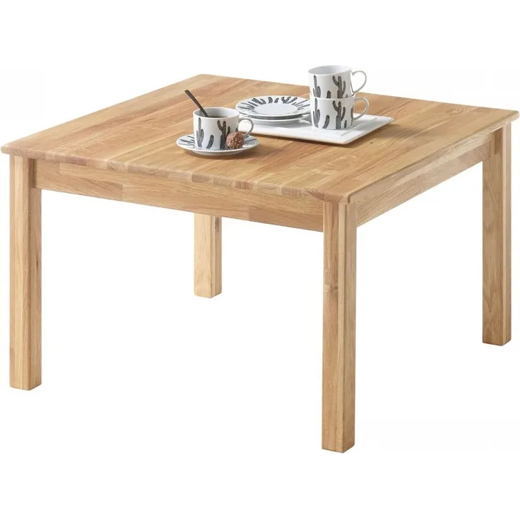 Couchtisch Alfons in Wildeiche massiv 70x70 cm