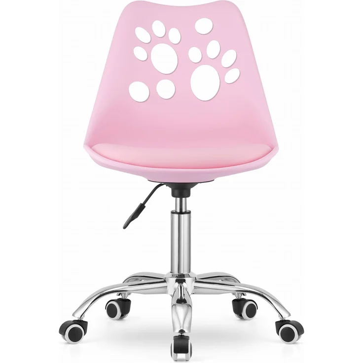 Valora PRINT Drehstuhl, rosa, ergonomisches Design fürs Homeoffice – Bild 2