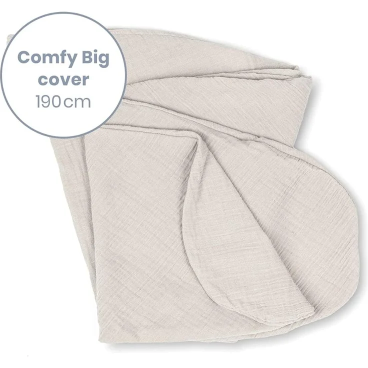 Doomoo Comfy Big Tetra Stillkissenbezug Almond Bei – Bild 5