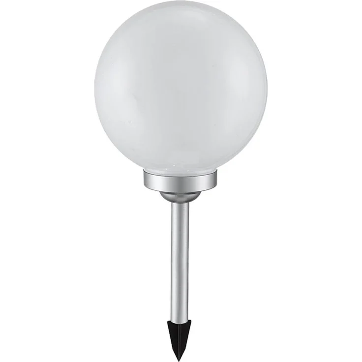 LED Solarleuchte, Kugel, weiß, D 30 cm – Bild 1