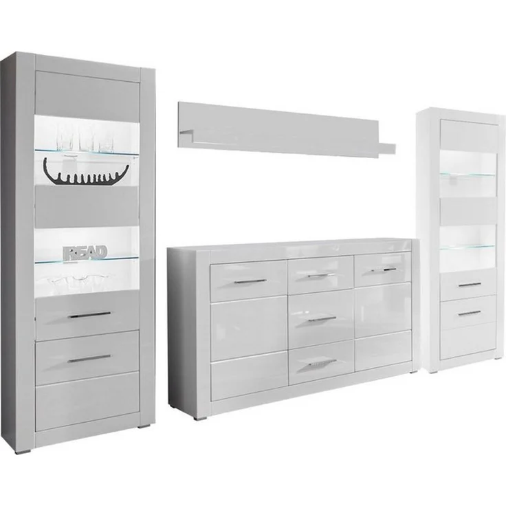 INOSIGN Wohnwand BIANCO, (Set, 4-St) – Bild 4