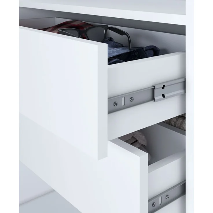 Schwebetürenschrank MERO 3-türig Schrank 200 cm Farbe: Sonoma – Bild 5