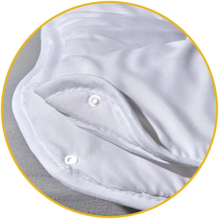 TRAUMSCHLAF Kunstfaserbettdecke 4-Jahreszeiten,Ganzjahres,Winter,Sommer, Füllung: 100% Polyester, Bezug: 100% Polyester, sehr guter Feuchtigkeitstransport – Bild 3