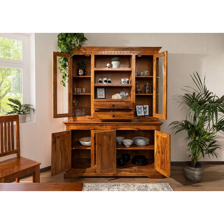 Buffet Akazie 150x50x200 honig lackiert OXFORD #0530 – Bild 4