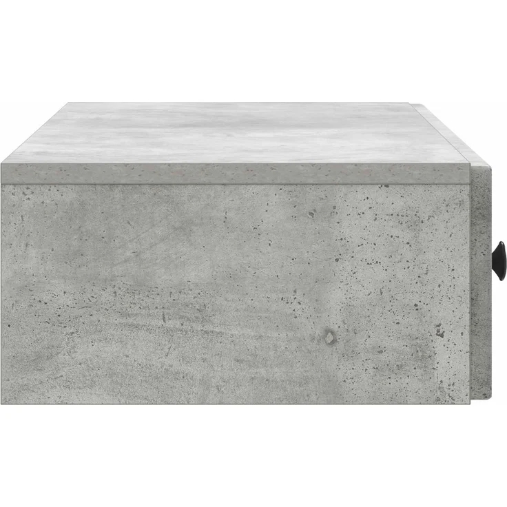 vidaXL Wandmontierter Beistelltisch Betongrau 87,5 x 34,5 x 17 cm 898158 – Bild 6