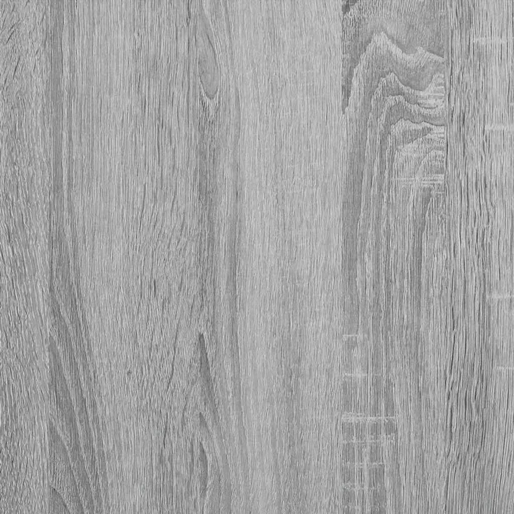 vidaXL Bad-Wandschrank Grau Sonoma 100x25x30 cm Holzwerkstoff 860099 – Bild 10