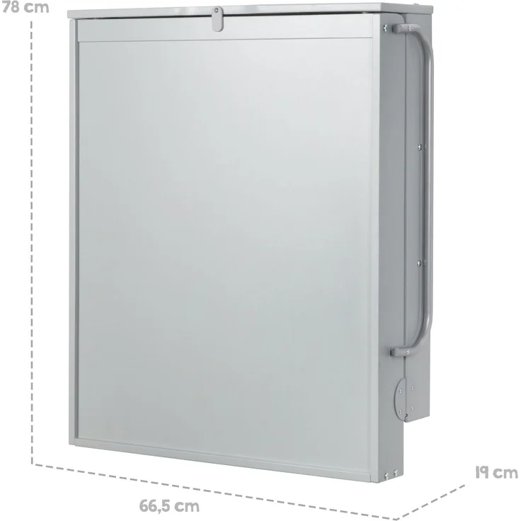 roba Wandwickelregal & Wickelauflage 'roba Style' grau - klappbar & platzsparend - Taupe / Grau – Bild 9