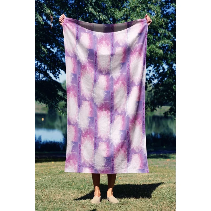 Mijolnir 'Yoga Sunrise 70' Strandtuch, Mehrfarbig, 70 x 130 cm – Bild 1