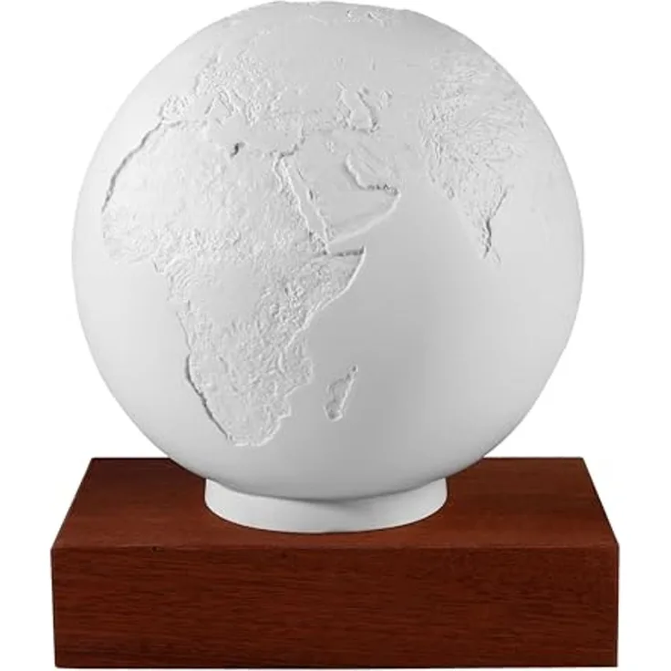 Goebel Tischlampe Kaiser Porzellan Globe, Porzellan auf Holzsockel, Weiß, 21 cm, 14004931