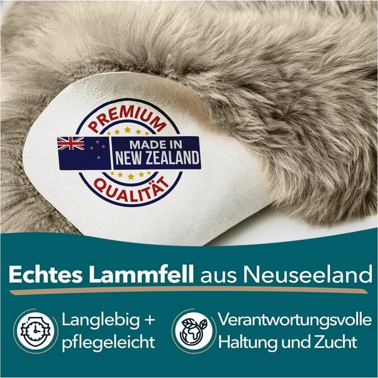 Karat Fellteppich Audrey, Hautfreundlich – Bild 1