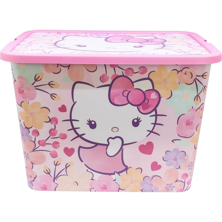 Hello Kitty Aufbewahrungsbox 23 l Kinderzimmer Box für Spielzeug – Bild 3