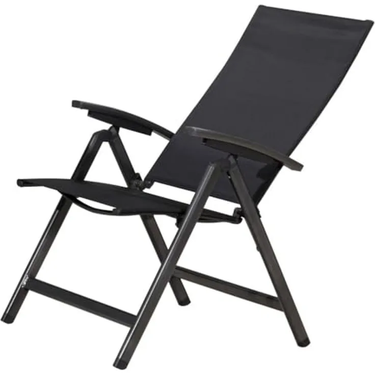 Primaster Klappsessel XXL Nobless schwarz