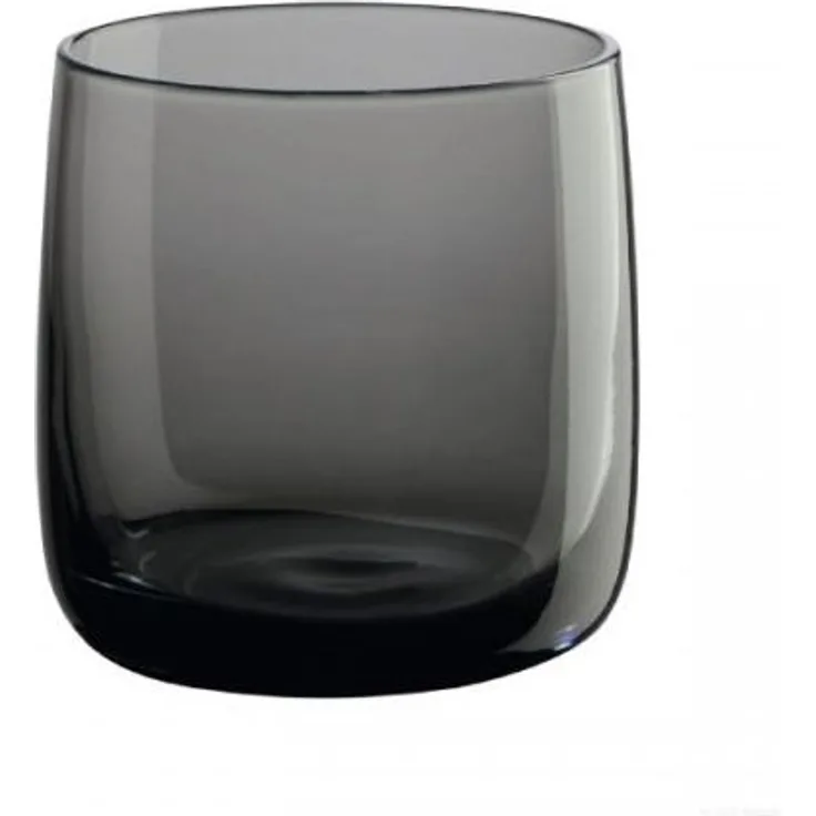 ASA Selection glas Wasserglas, Trinkglas, Becher, Glas, Grau glänzend, 200 ml, 53502009