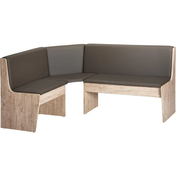 massivline&more Eckbankgruppe Sylt, (Set, 4-tlg), Eckbank ist umstellbar, Eckbank mit Truhe – Bild 3