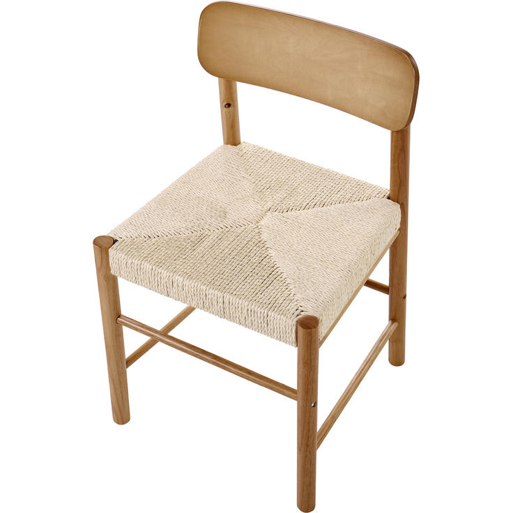 Esszimmerstuhl 2er Set DIGNE Holz Braun – Bild 6