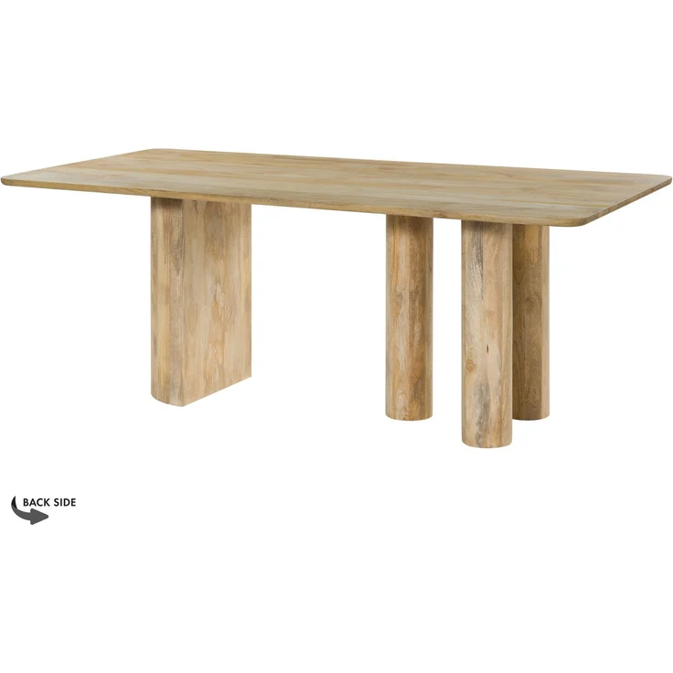 Esstisch Mango 180 x 90 x 77 natur lackiert FLORENZ #110 – Bild 8